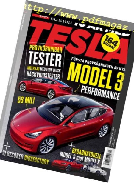 Auto Motor & Sport Sverige – 22 januari 2019 Cover