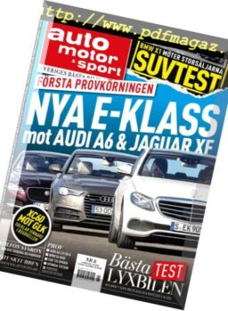 Auto Motor & Sport Sverige – 29 mars 2016
