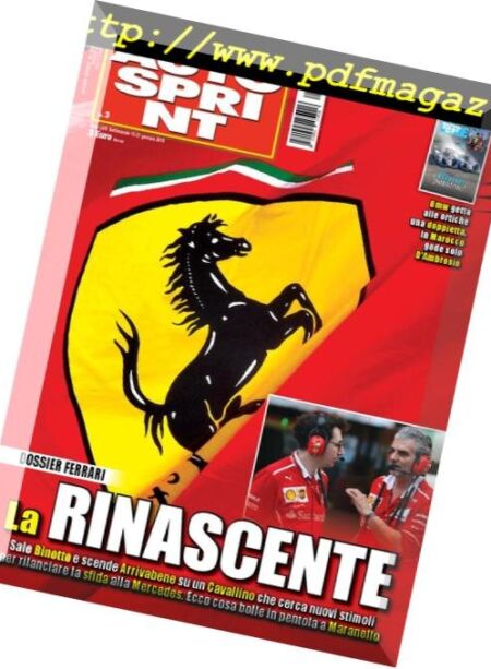 Auto Sprint – 15 Gennaio 2019 Cover