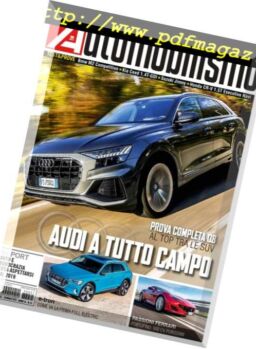Automobilismo – Gennaio 2019