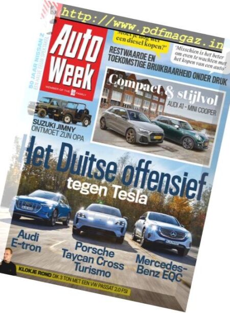 AutoWeek Netherlands – 09 januari 2019 Cover