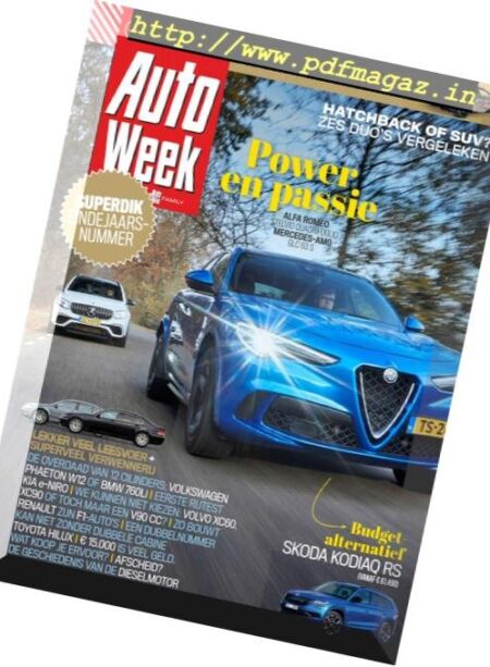 AutoWeek Netherlands – 19 december 2018 Cover
