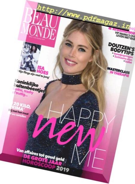 Beau Monde – januari 2019 Cover