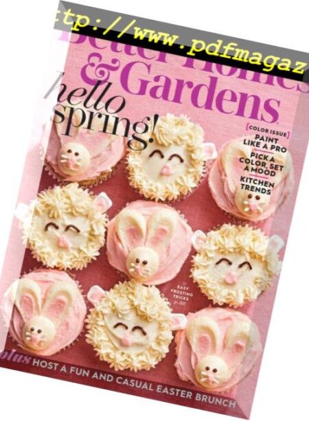 Better Homes and Gardens – April 2018 Cover
