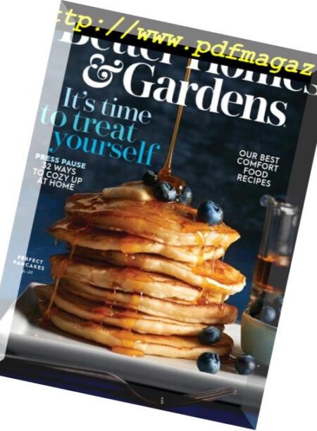 Better Homes and Gardens – January 2018 Cover