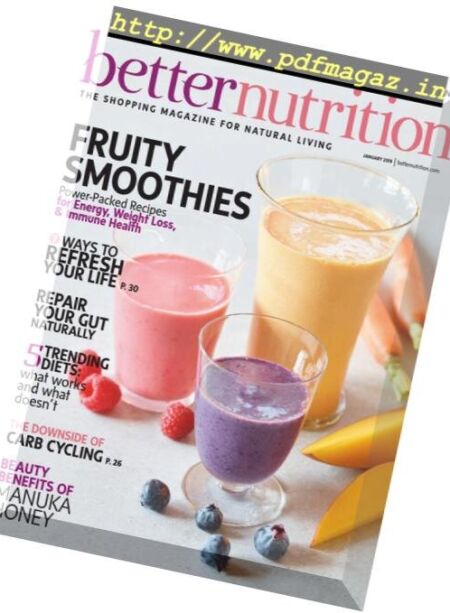 Better Nutrition – January 2019 Cover