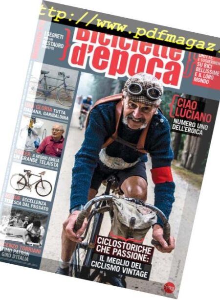 Biciclette d’Epoca – Novembre-Dicembre 2017 Cover