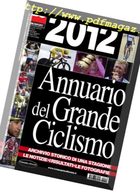 Bicisport – Annuario 2012 Cover