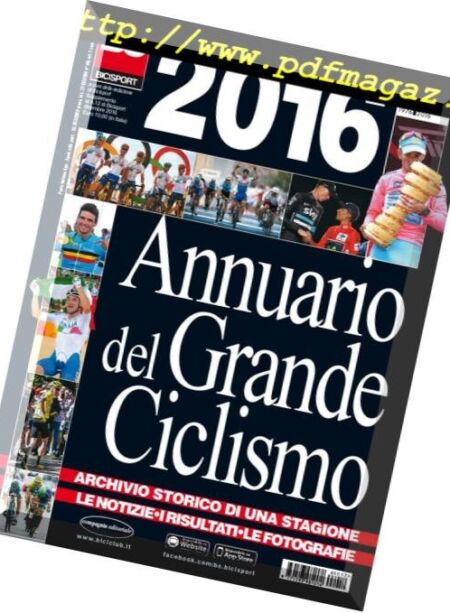 Bicisport – Annuario 2016 Cover
