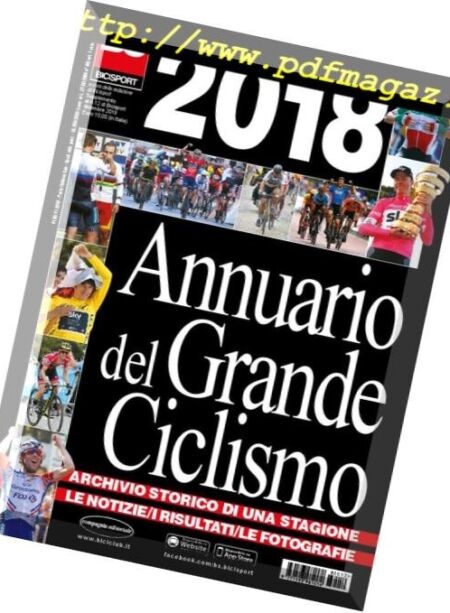 Bicisport – Annuario 2018 Cover