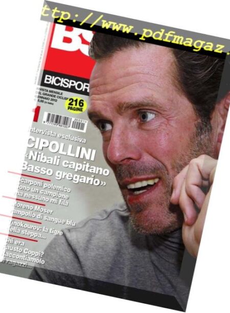 Bicisport – Gennaio 2012 Cover