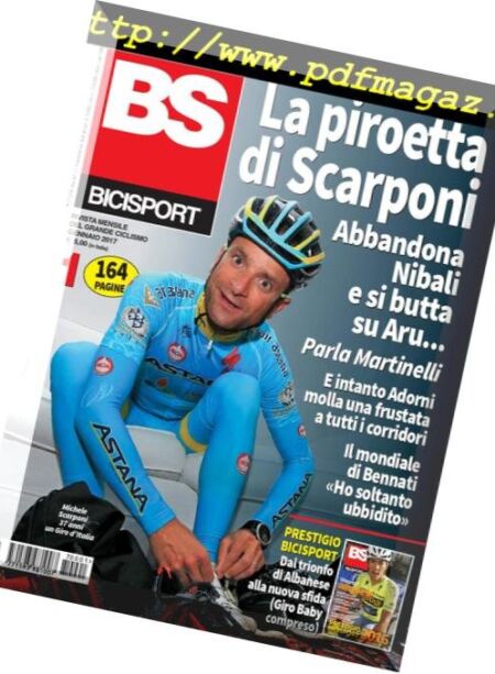 Bicisport – Gennaio 2017 Cover