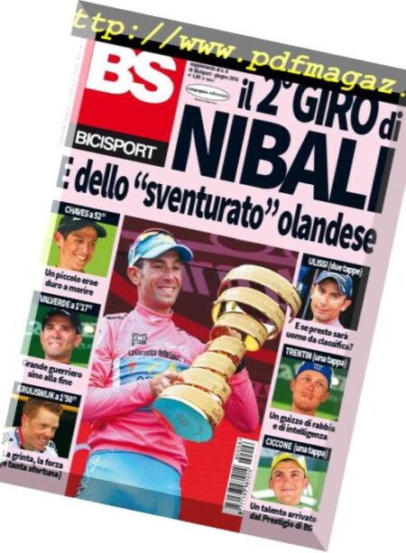Bicisport – Speciale Giro 2016 Cover