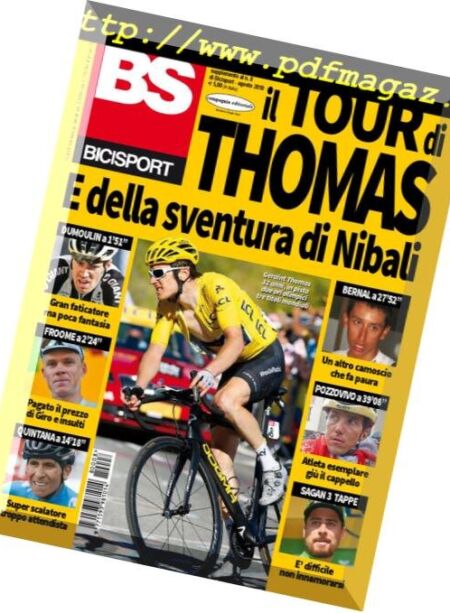 Bicisport – Speciale Tour 2018 Cover