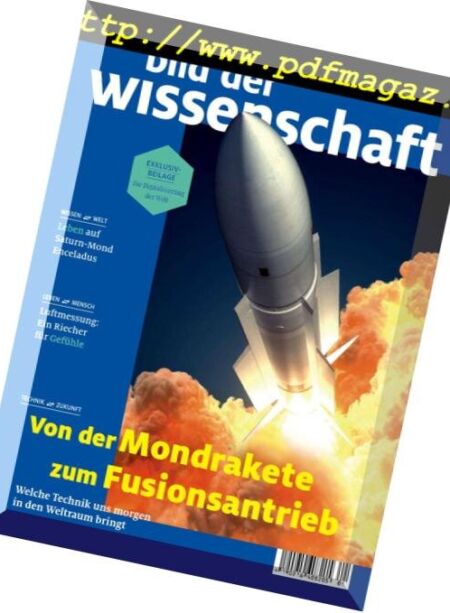 Bild der Wissenschaft – Januar 2019 Cover