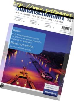 Binnenschifffahrt – Dezember 2018