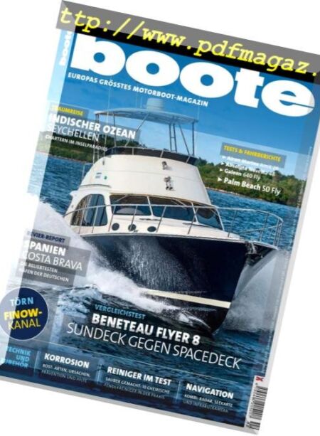Boote – Februar 2019 Cover