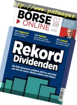 BOrse Online – 10 Januar 2019