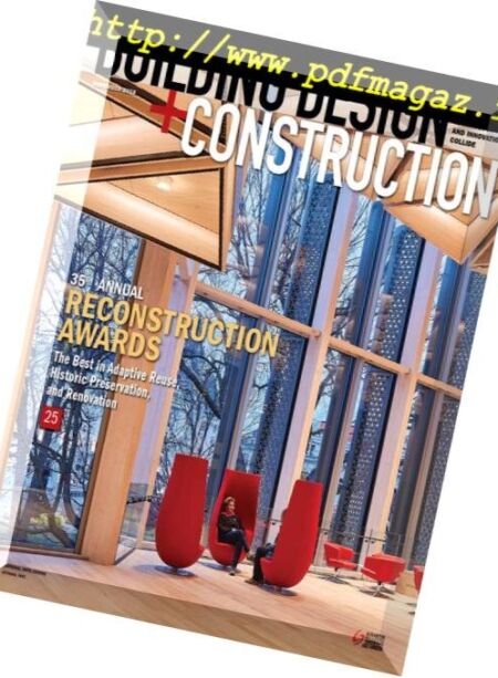 Building Design + Construction – November 2018 Cover