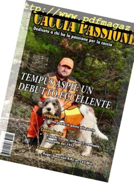 Caccia Passione – Dicembre 2018 Cover