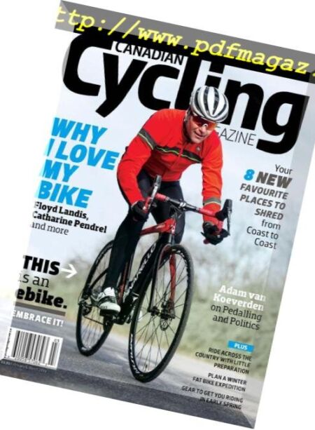 Canadian Cycling – February-March 2019 Cover