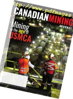 Canadian Mining Journal – December 2018