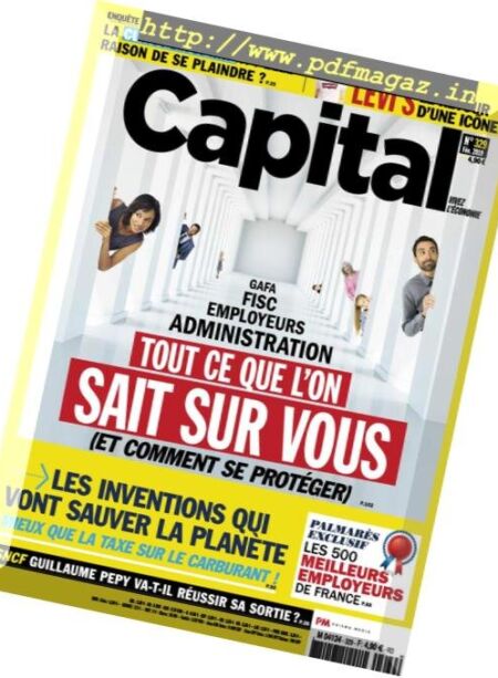 Capital France – Fevrier 2019 Cover
