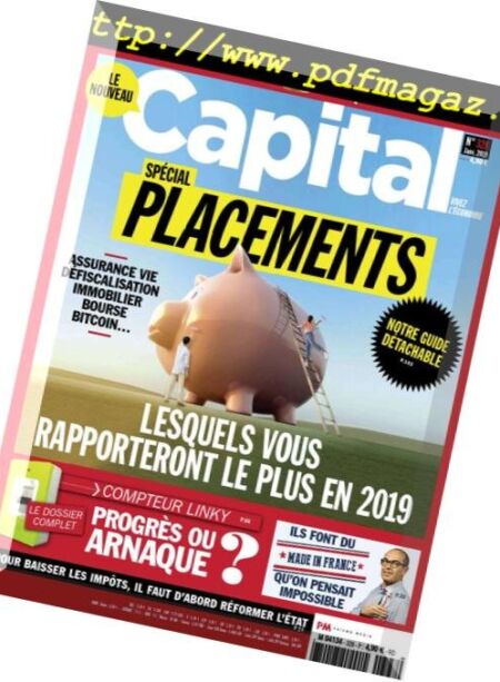 Capital France – Janvier 2019 Cover