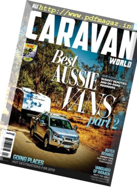 Caravan World – January 2019 Cover