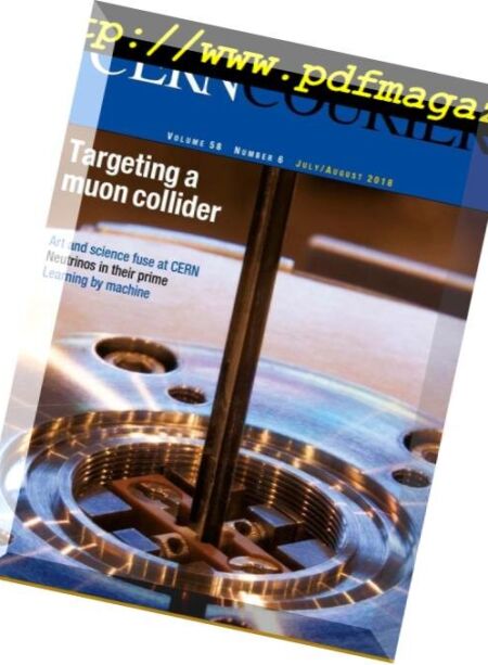CERN Courier – July-August 2018 Cover