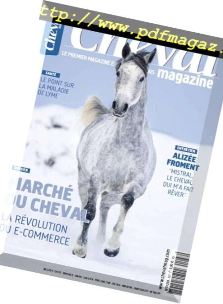 Cheval Magazine – Fevrier 2019 Cover