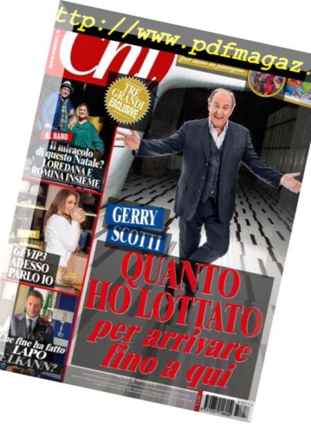 Chi – 12 Dicembre 2018 Cover