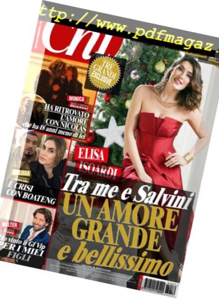 Chi – 19 Dicembre 2018 Cover