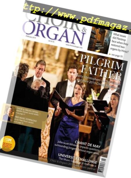 Choir & Organ – January-February 2019 Cover