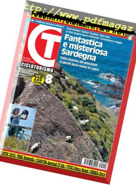 Cicloturismo – Agosto 2014 Cover