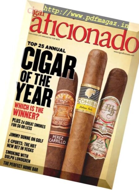 Cigar Aficionado – January-February 2019 Cover