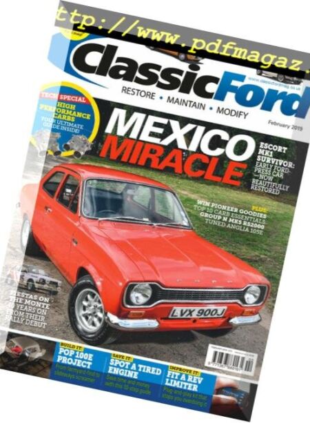 Classic Ford – February 2019 Cover