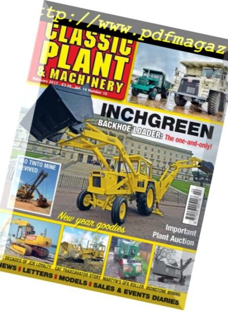 Classic Plant & Machinery – February 2017 Cover