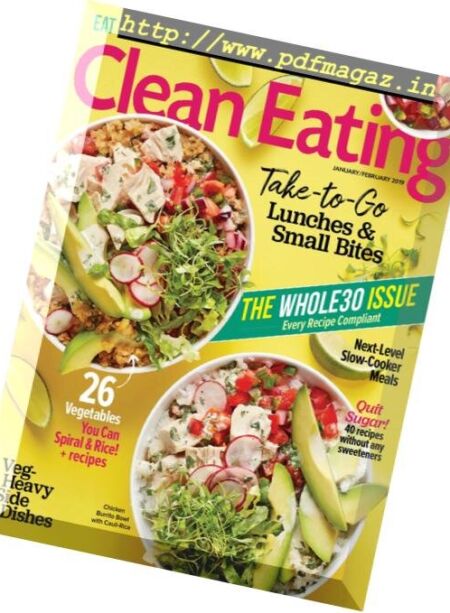 Clean Eating – January 2019 Cover