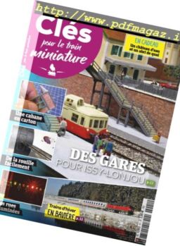 Cles pour le train miniature – janvier-fevrier 2019