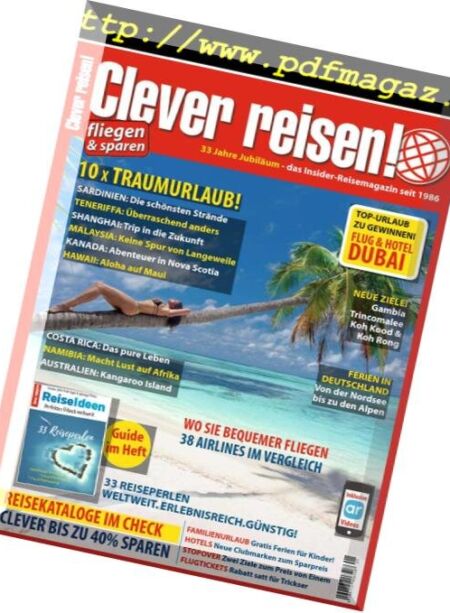 Clever Reisen – Februar-April 2019 Cover