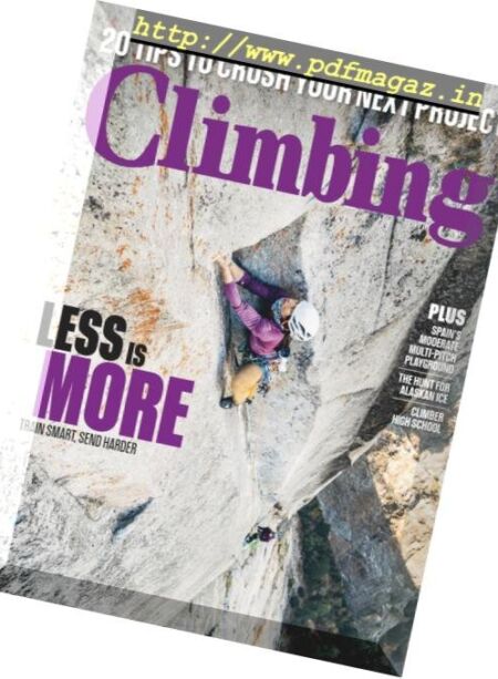 Climbing – January 2019 Cover