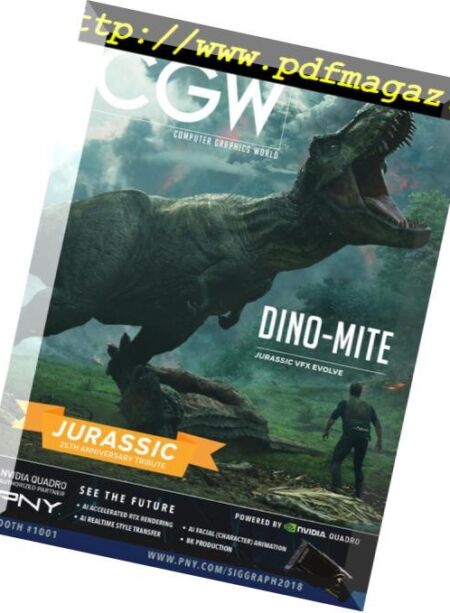 Computer Graphics World – Edition 3, 2018 Cover