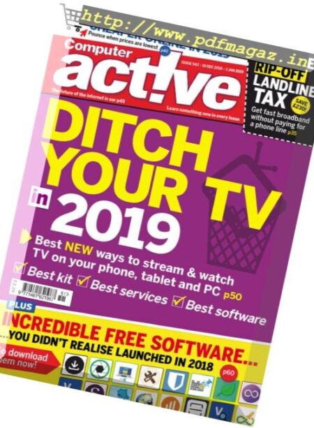 Computeractive – 19 December 2018 Cover