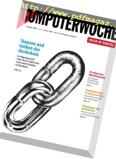 Computerwoche – 07 Januar 2019 Cover