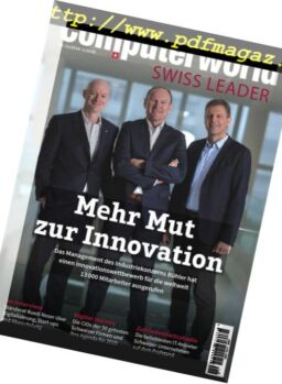 Computerworld Spezial Swiss Leader – Dezember 2018