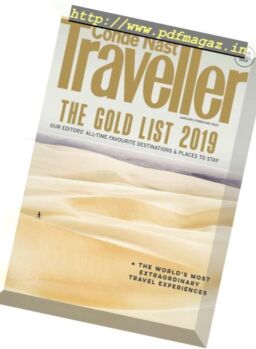 Conde Nast Traveller UK – January 2019