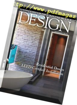 Contemporary Stone & Tile Design – Fall 2018