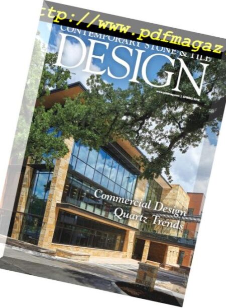 Contemporary Stone & Tile Design – Spring 2018 Cover
