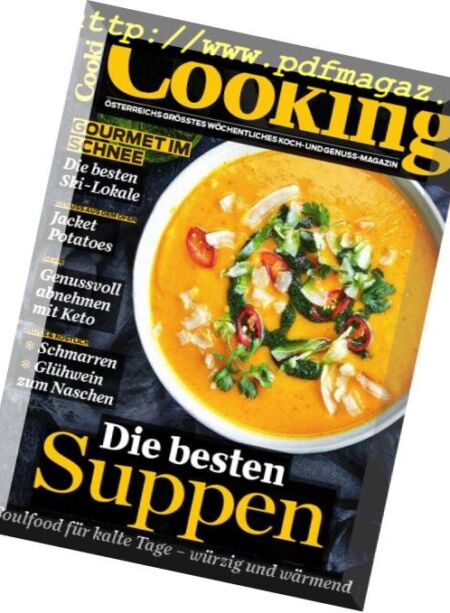 Cooking Austria – 18 Januar 2019 Cover